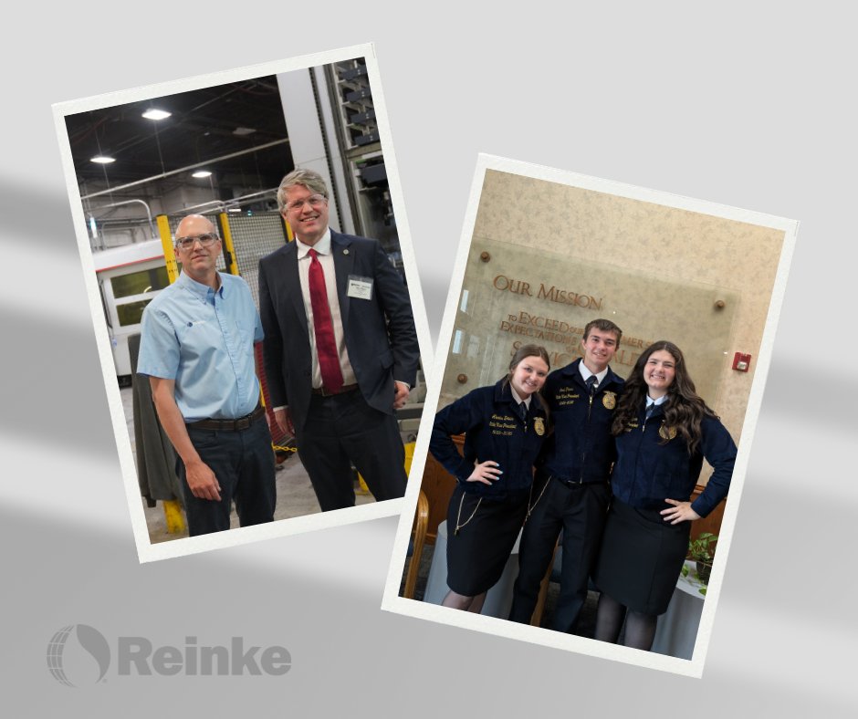 Last week we hosted Nebraska Attorney General Mike Hilgers and this week some of the Nebraska State FFA Officers!  Thanks for touring our facility!