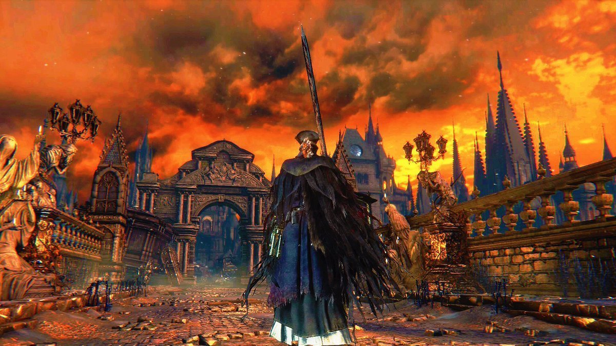astralclocktowr's tweet image. i love you yharnam. i love you immensely.