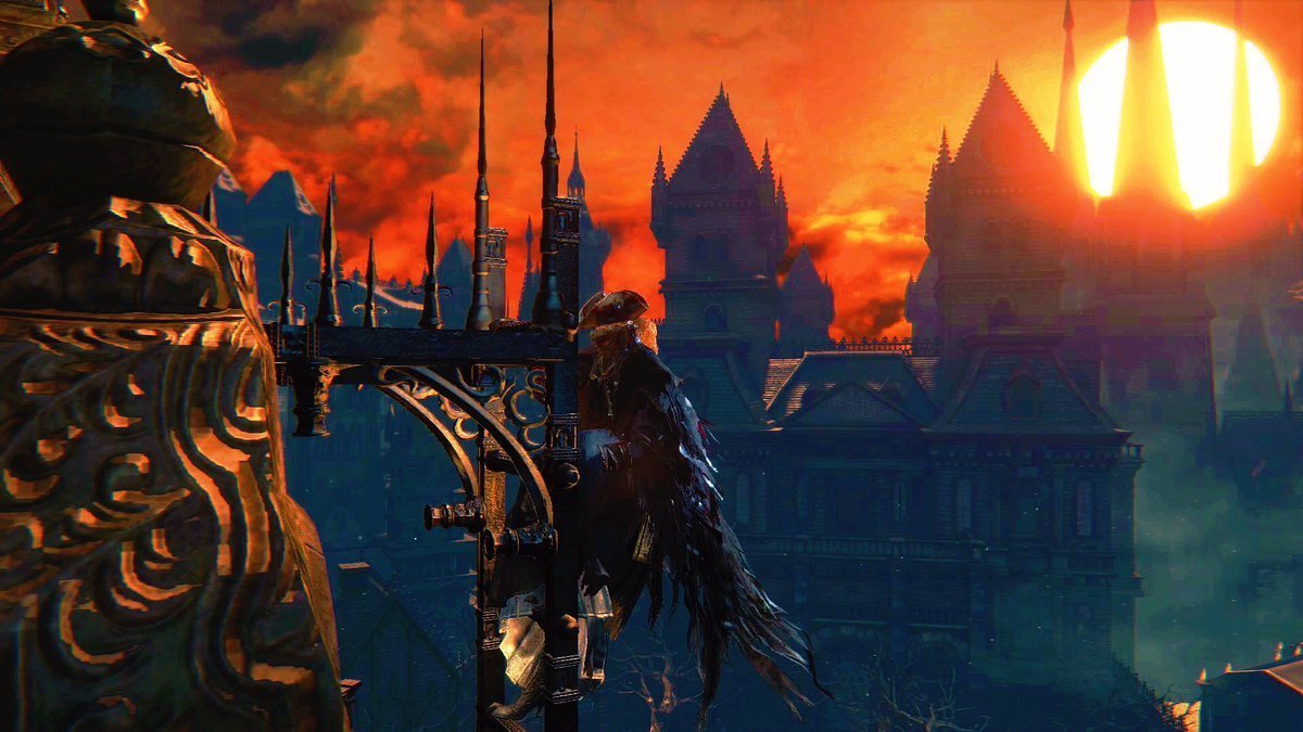 astralclocktowr's tweet image. i love you yharnam. i love you immensely.