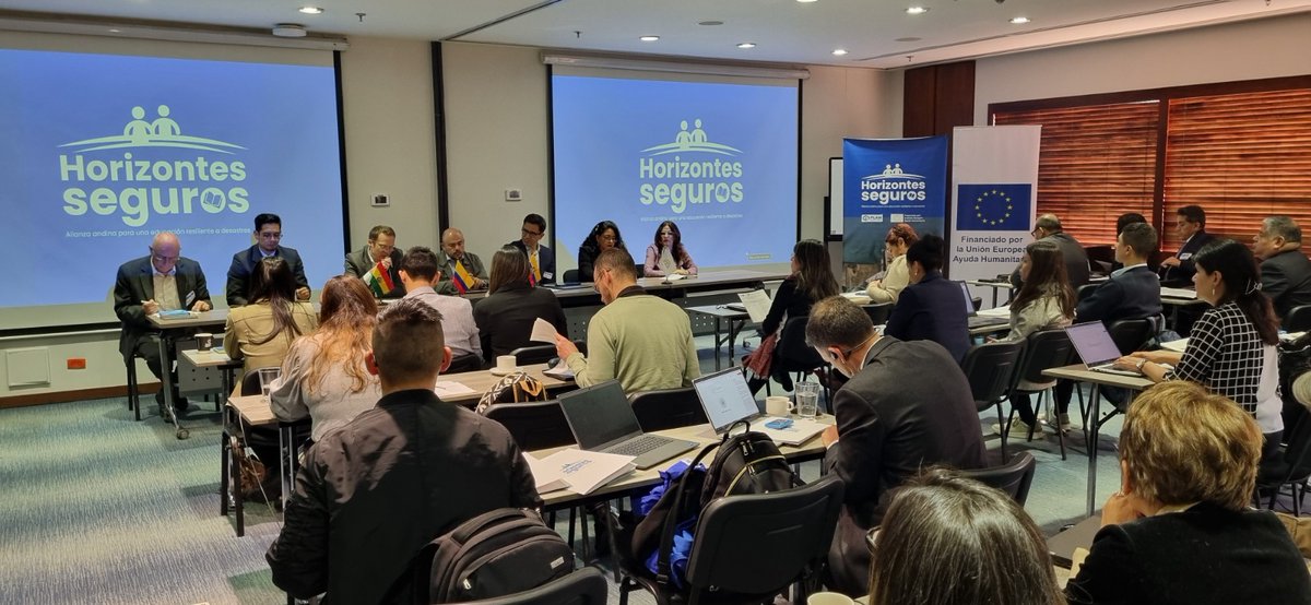 📚 Representantes de los Ministerios de Educación, Gestión del Riesgo, Defensa, Interior y Relaciones Exteriores de Bolivia, Colombia, Ecuador y el Perú participaron en el taller subregional “Forjando horizontes seguros para una educación resiliente a los desastres, violencias y