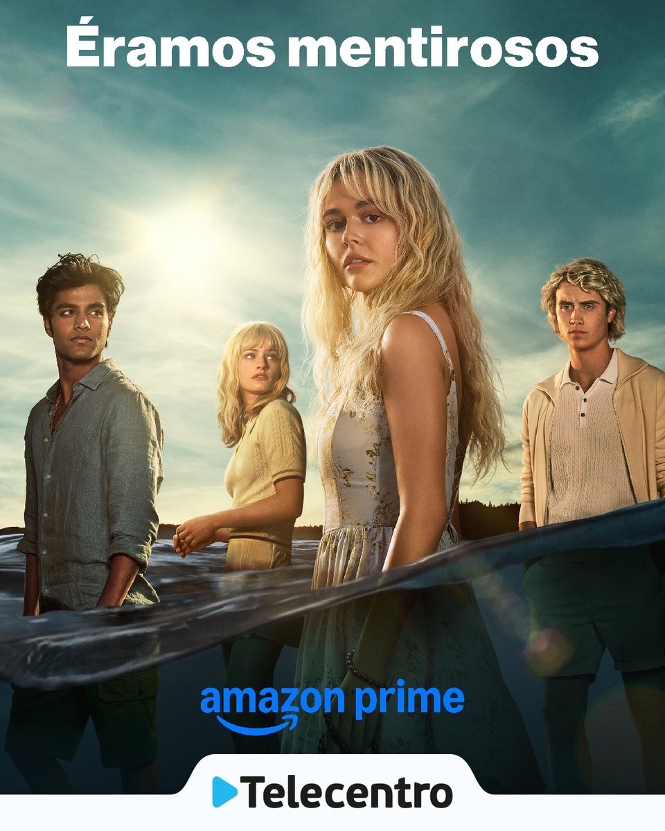 ✨ Mentiras, amor y un final que no vas a olvidar.

🎬 #ÉramosMentirosos, ya está disponible en #PrimeVideo.

💙 ¿Lo mejor? Si te suscribís desde la Sucursal Virtual te damos el primer mes GRATIS. Solo por ser cliente Telecentro😉➡️ telecentro.com.ar/prime-video