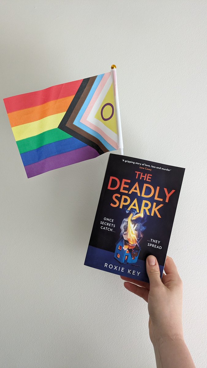 Looking for a book that's perfect for #PrideMonth 🏳️‍🌈 *and* #NationalCrimeReadingMonth 🔪? 

It's me, hi 👀

#TheDeadlySpark

Pick your retailer here 👇🏻 
roxiekey.com/mybooks