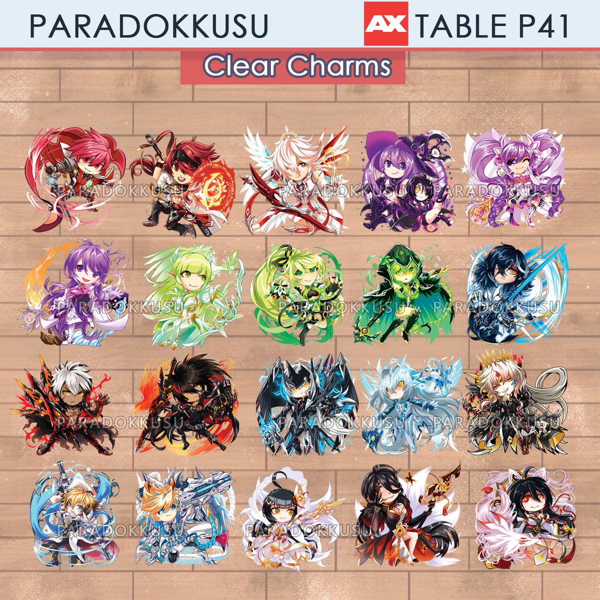 ElsParadokkusu's tweet photo. ✨CHARMS✨

only Chevalier as new charm aaaaaaaaaaaaa https://t.co/kRXza3KBzo