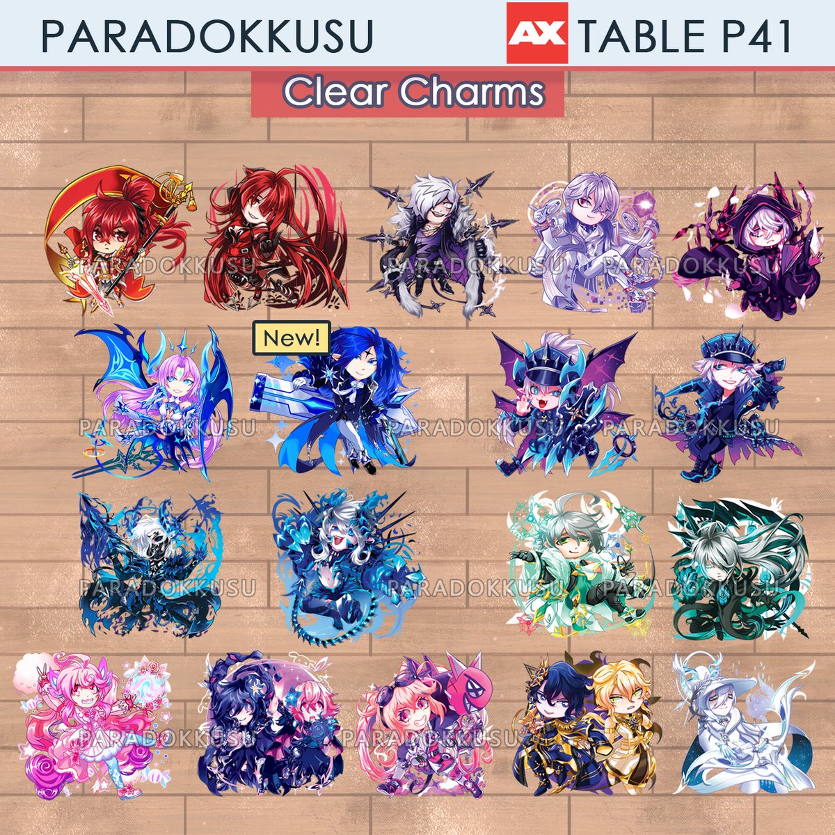 ElsParadokkusu's tweet photo. ✨CHARMS✨

only Chevalier as new charm aaaaaaaaaaaaa https://t.co/kRXza3KBzo