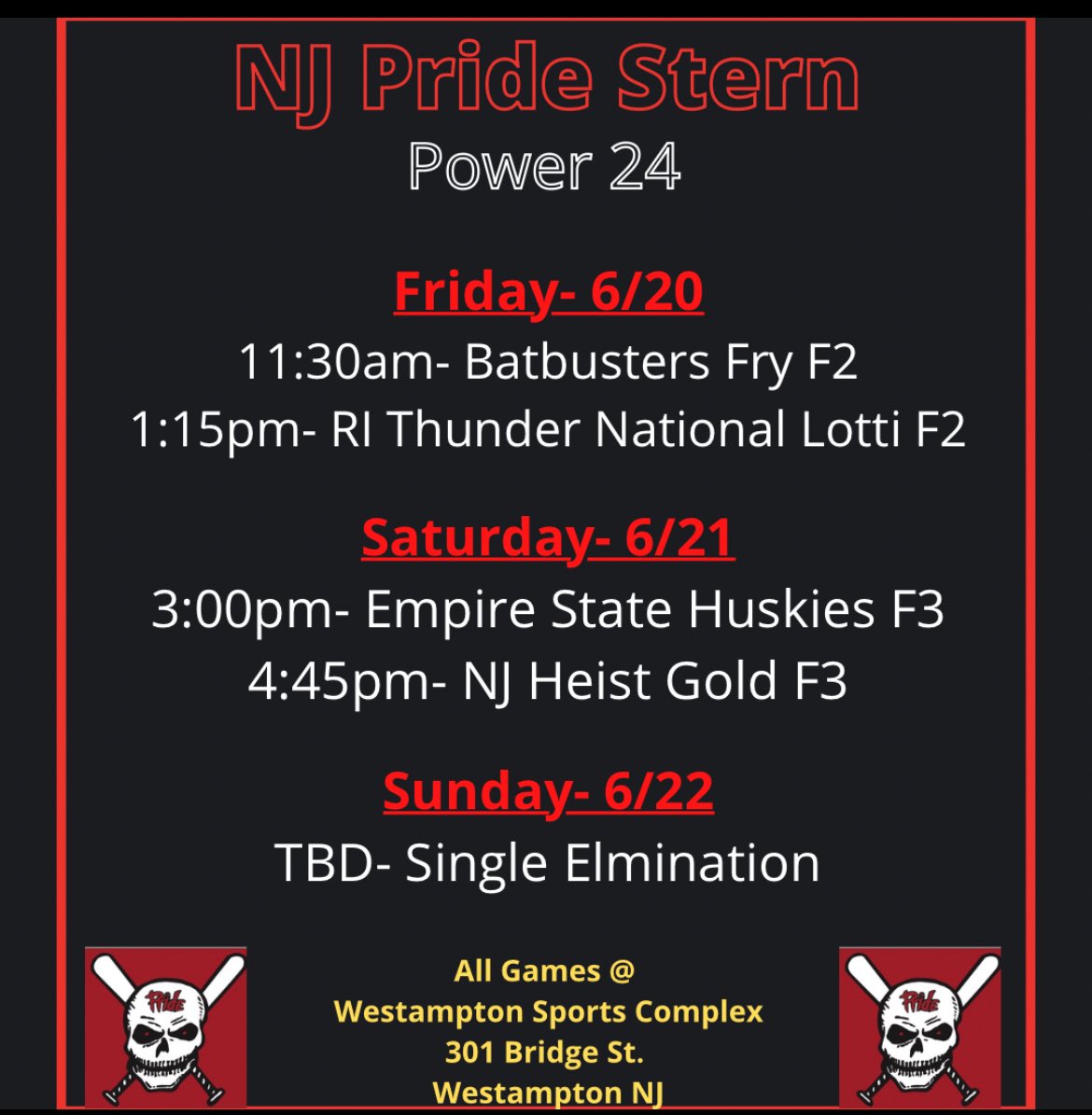 Audrey Amoruso (@audreyamoruso26) on Twitter photo Excited for Power 24 this weekend!! Here is my teams schedule. <a href="/NJPrideGold/">NJ Pride Softball</a> <a href="/AshleyDeYoung16/">ms. ashley deyoung</a> Excited for Power 24 this weekend!! Here is my teams schedule. <a href="/NJPrideGold/">NJ Pride Softball</a> <a href="/AshleyDeYoung16/">ms. ashley deyoung</a>