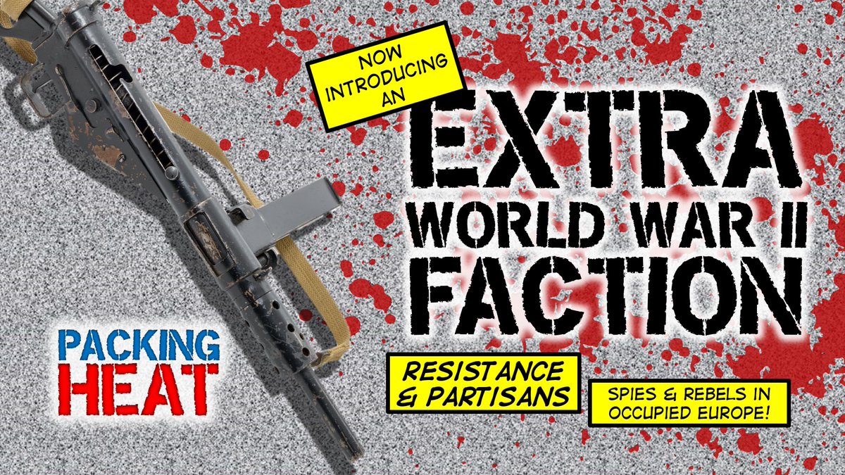 We're at 69%, but considering we got very close to 75% and we've got a "Summer of Resistance" down the line courtesy of <a href="/BadSquiddoGames/">Bad Squiddo Games (Annie)</a> , I'm adding the Resistance &amp; Partisans faction anyway - you're welcome!

Now let's go for 100%!!

kickstarter.com/projects/ioanm…