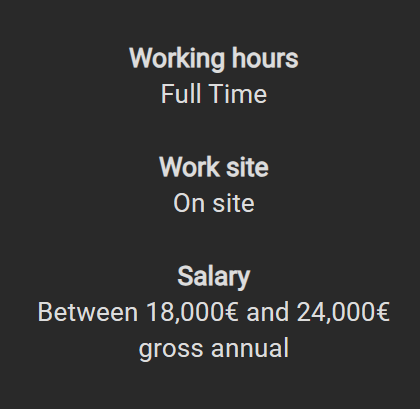 RobertoSerraG's tweet image. "Senior" Unity Developer:
Full time.
On site.
Between 18K and 24K.
Go fuck yourself.