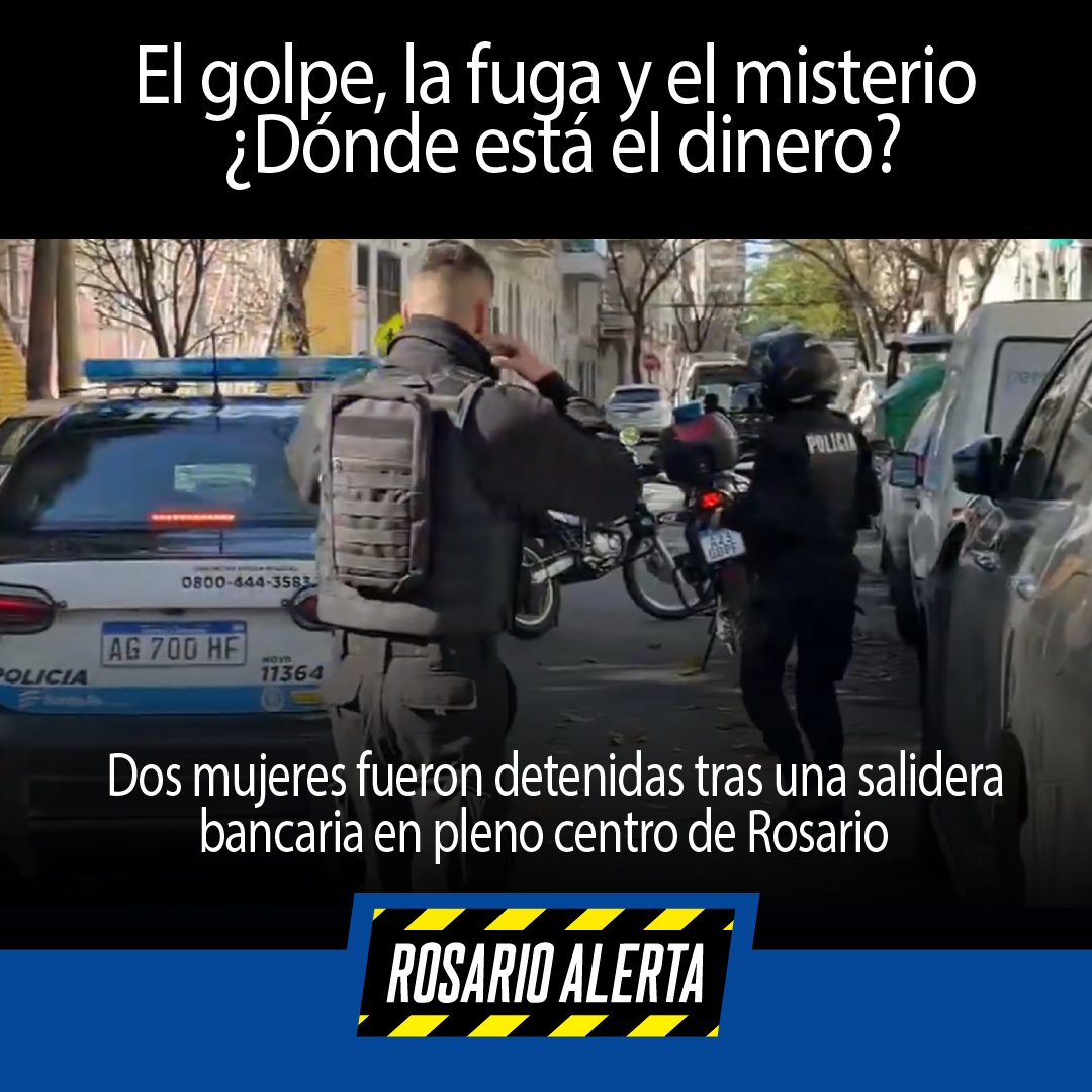Rosario Alerta (@rosarioalerta) on Twitter photo 💥 Salidera en pleno centro rosarino: detienen a dos jóvenes, pero el millón y medio robado aún no aparece.
🕵️♀️ El misterio continúa.
#Rosario #Policiales
📎 rosarioalerta.com.ar/site/archivos/… a través de <a href="/RosarioAlerta/">Rosario Alerta</a> 💥 Salidera en pleno centro rosarino: detienen a dos jóvenes, pero el millón y medio robado aún no aparece.
🕵️♀️ El misterio continúa.
#Rosario #Policiales
📎 rosarioalerta.com.ar/site/archivos/… a través de <a href="/RosarioAlerta/">Rosario Alerta</a>