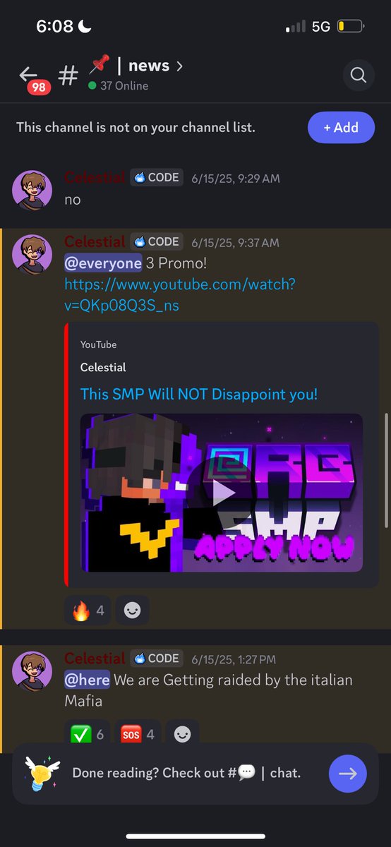 prodwww's tweet image. HEY! A fake orb smp is stealing promos, thumbnails, assets, and acting like they had the server before me and Ayd owned it, attached are screenshots of stolen thumbnails and a screenshot of them openly acknowledging that they stole it