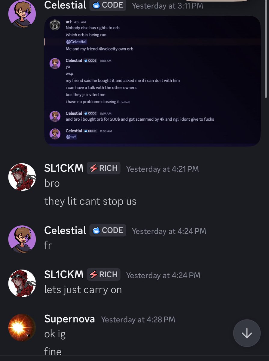 prodwww's tweet image. HEY! A fake orb smp is stealing promos, thumbnails, assets, and acting like they had the server before me and Ayd owned it, attached are screenshots of stolen thumbnails and a screenshot of them openly acknowledging that they stole it