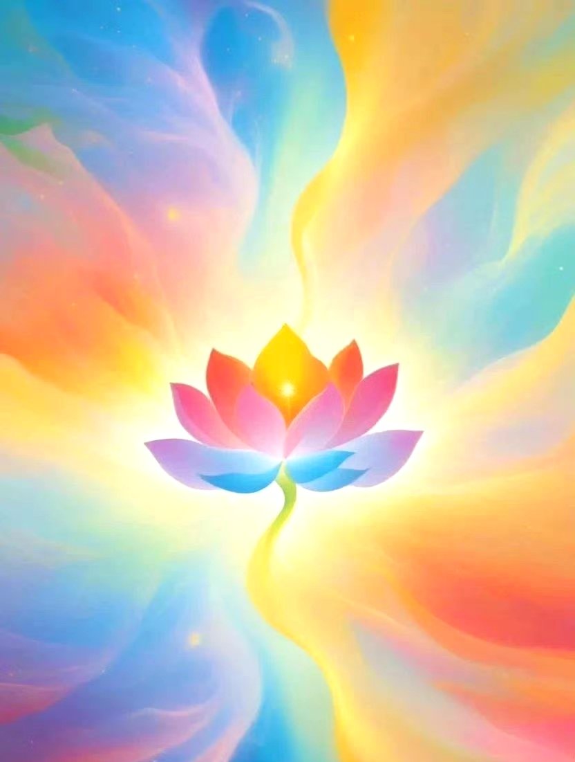 七彩好运莲花
事事好运~
快来沾福气~