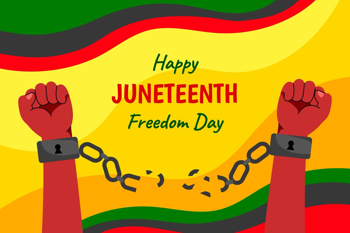 cobbgop's tweet image. Happy Juneteenth! Today is a day to celebrate hope and freedom for all!