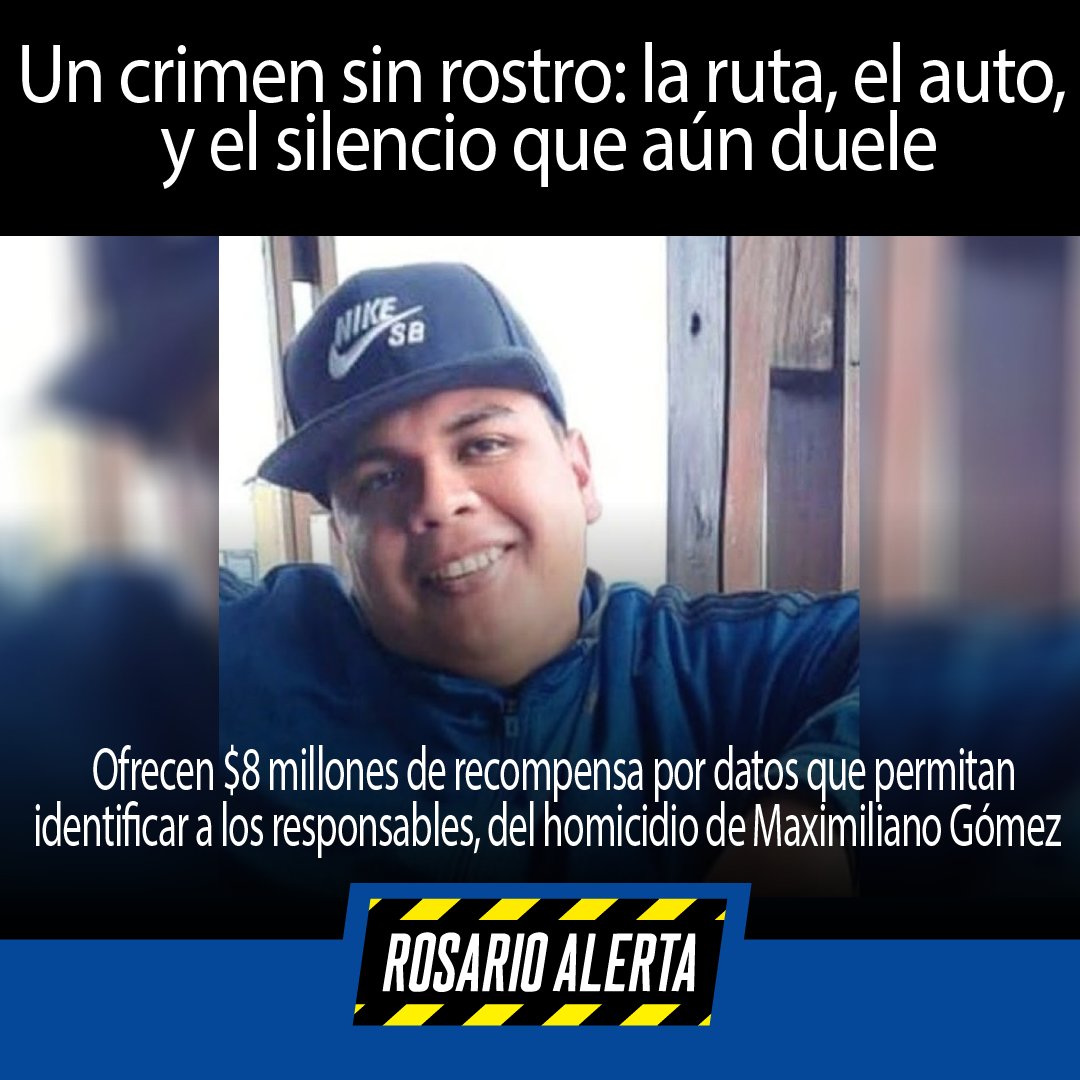 Rosario Alerta (@rosarioalerta) on Twitter photo 🕊️ ¿Tenés datos sobre el homicidio de Maximiliano Gómez (23/12/21, Circunvalación, Rosario)? 🎯 $8.000.000 de recompensa por información sobre el crimen. Tu identidad será confidencial.
📩 recompensas@mpa.santafe.gov.ar
#Rosario #Justicia #MPA
📎 rosarioalerta.com.ar/site/archivos/… 🕊️ ¿Tenés datos sobre el homicidio de Maximiliano Gómez (23/12/21, Circunvalación, Rosario)? 🎯 $8.000.000 de recompensa por información sobre el crimen. Tu identidad será confidencial.
📩 recompensas@mpa.santafe.gov.ar
#Rosario #Justicia #MPA
📎 rosarioalerta.com.ar/site/archivos/…