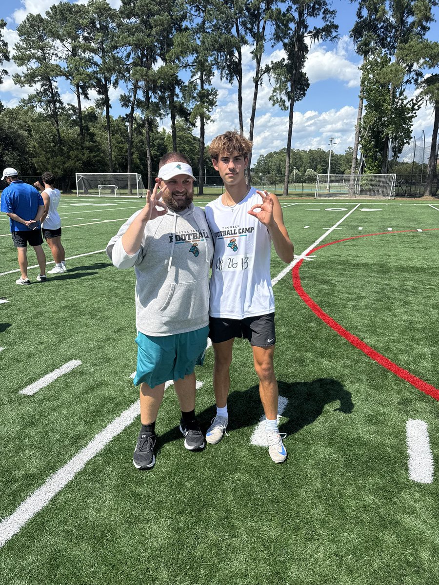 Ayden Marsh (@aydenmarsh27_) on Twitter photo Had a great time at Coastal Carolina | Finished in the top in FG accuracy & distance. <a href="/coachmiller2525/">Josh Miller</a> <a href="/coachclayisbell/">Clay Isbell</a> <a href="/linganorefb/">Linganore Football</a> <a href="/Coach_Clancy/">Coach Clancy</a> <a href="/Coach_Dixon_LHS/">Jordan Dixon</a> <a href="/CoastalFootball/">Coastal Football</a> Had a great time at Coastal Carolina | Finished in the top in FG accuracy & distance. <a href="/coachmiller2525/">Josh Miller</a> <a href="/coachclayisbell/">Clay Isbell</a> <a href="/linganorefb/">Linganore Football</a> <a href="/Coach_Clancy/">Coach Clancy</a> <a href="/Coach_Dixon_LHS/">Jordan Dixon</a> <a href="/CoastalFootball/">Coastal Football</a>