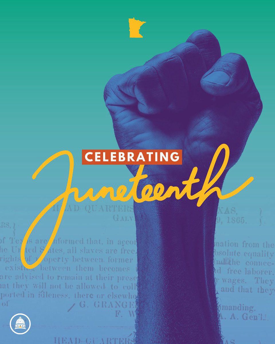 epmurphymn's tweet image. Juneteenth reminds us that freedom is never given — it is claimed, defended, and carried forward by each generation.