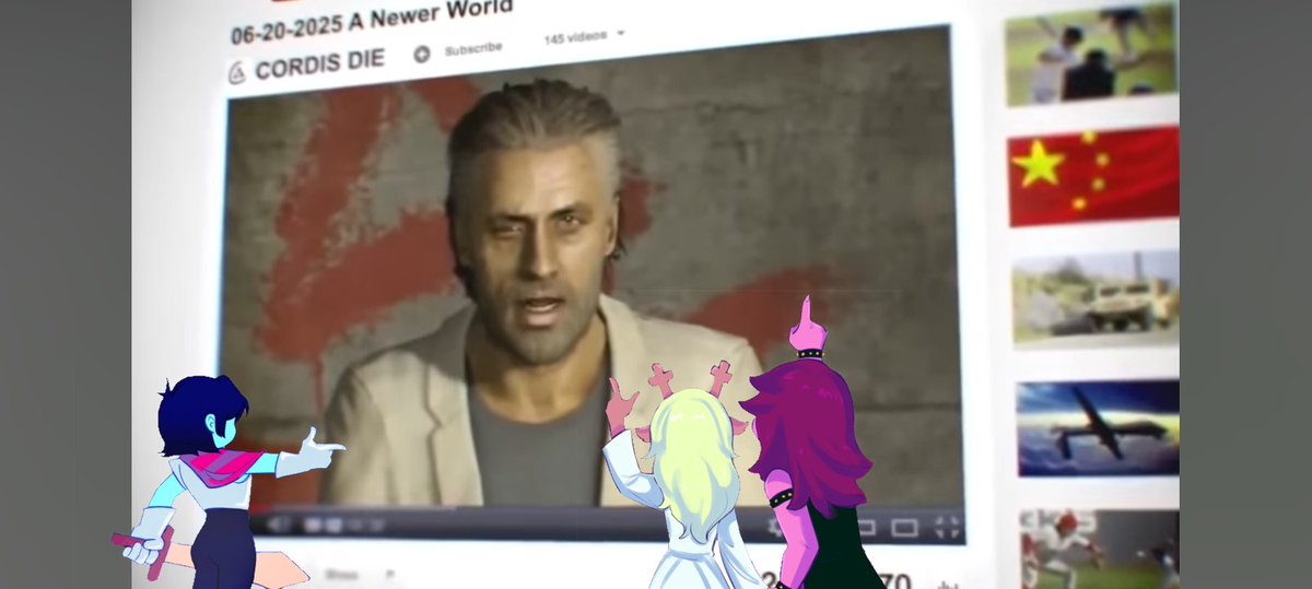 jamesaa66030715's tweet image. The Revelation is begun
Cordis Die is Attacking the US
#deltarune 
#callof