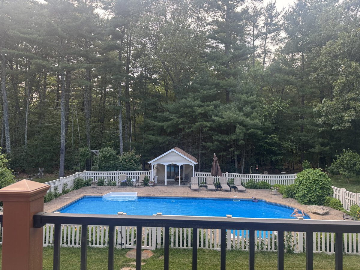 My cousins pool. Western Providence