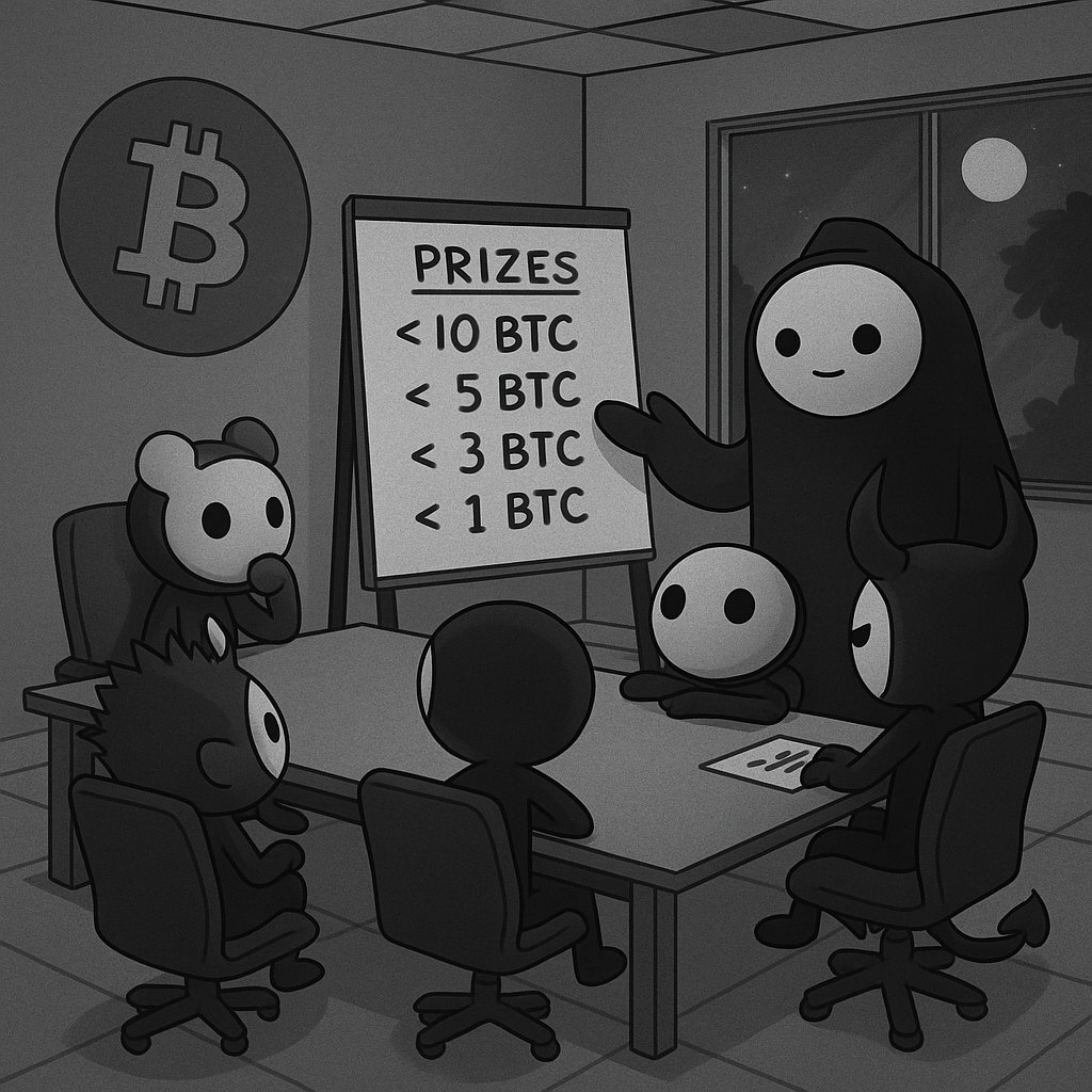 At a strategy meeting at Bitcoin headquarters, the <a href="/RunelingsBTC/">Runelings</a> lay out plans for big rewards. Only the most cunning will conquer what is to come. The age of Runes has begun! #Runelings #Bitcoin