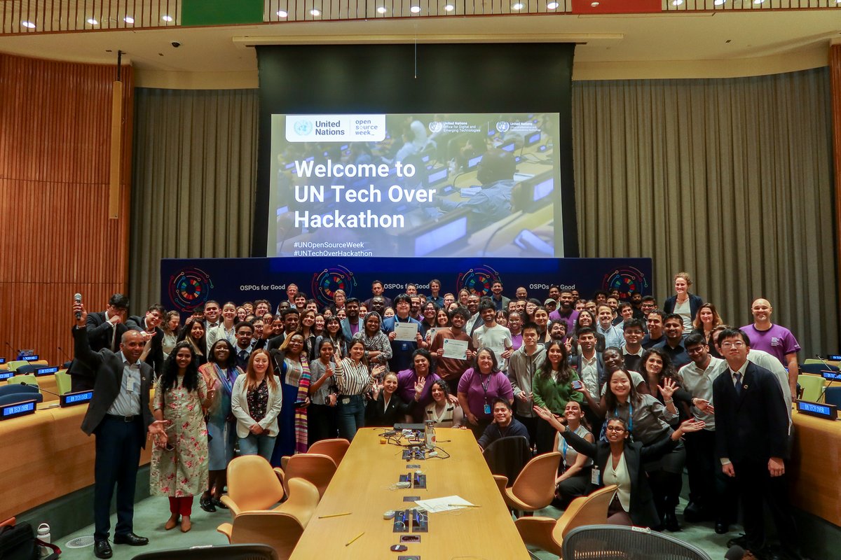 UN_OICT's tweet image. #UNOpenSourceWeek continued today with #DPIDay: 

From climate resilience to inclusive #DPI, this week has spotlighted the power of open source to drive global sustainable digital futures.

Huge thanks to all partners and participants who made it possible. 💡🌍 @ODET_UN