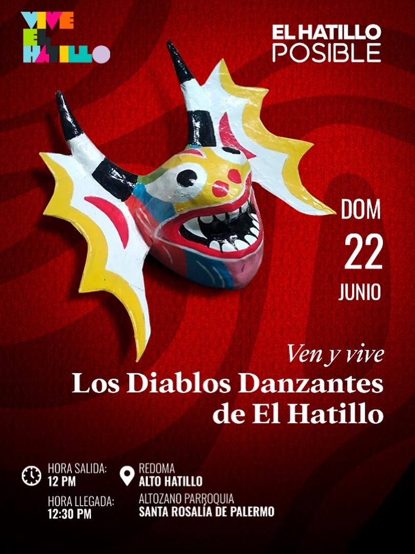 Te invitamos a los diablos danzantes del Hatillo, este Domingo 22 de Junio los esperamos.....