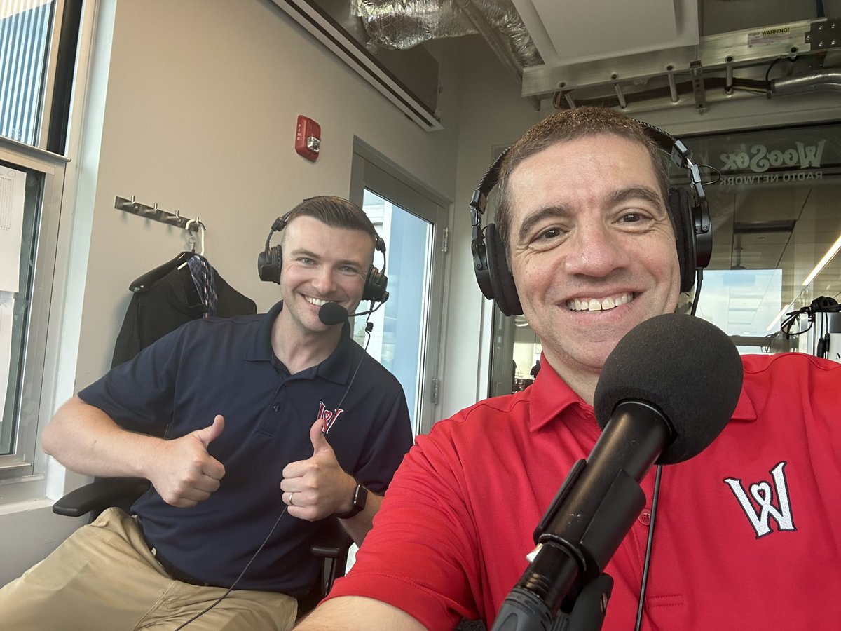Always an honor to join <a href="/_JimCain/">Jim Cain</a> for WooSox Baseball on the radio! Live at 6:25 on <a href="/NashIcon989/">NashIcon98.9 WORC-FM</a> #woosox #redsox
