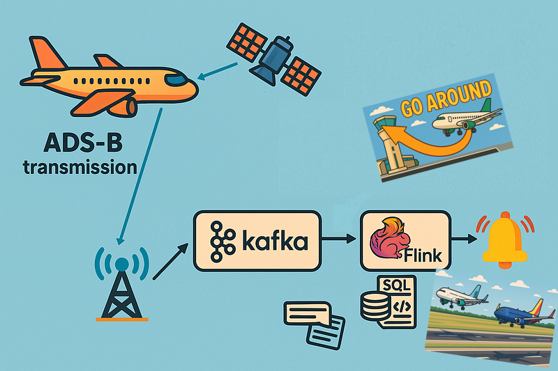 SimonAubury's tweet photo. When plans change at 500 feet: Complex event processing of ADS-B aviation data. Using open-source #ApacheFlink and #kafka stream processing to process real time aviation data to find missed approaches and paired runway landings…

https://t.co/xQL5KQLK2Y https://t.co/e88pUCqAmX
