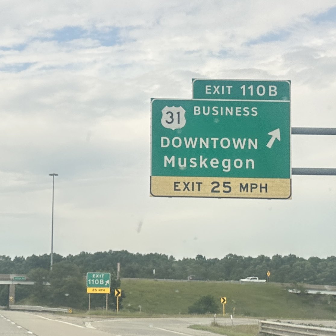 Let the record show we’re in Muskegon, Michigan