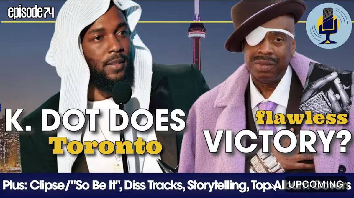 hiphoptalks1's tweet image. New episode alert 🚨
🔥 Dot takes over Toronto
🔥 The Ruler’s Back
🔥 We Attack Complex and their lists
🔥 Pusha doubles down on Travis Scott
youtube.com/live/PKwG_V07c…