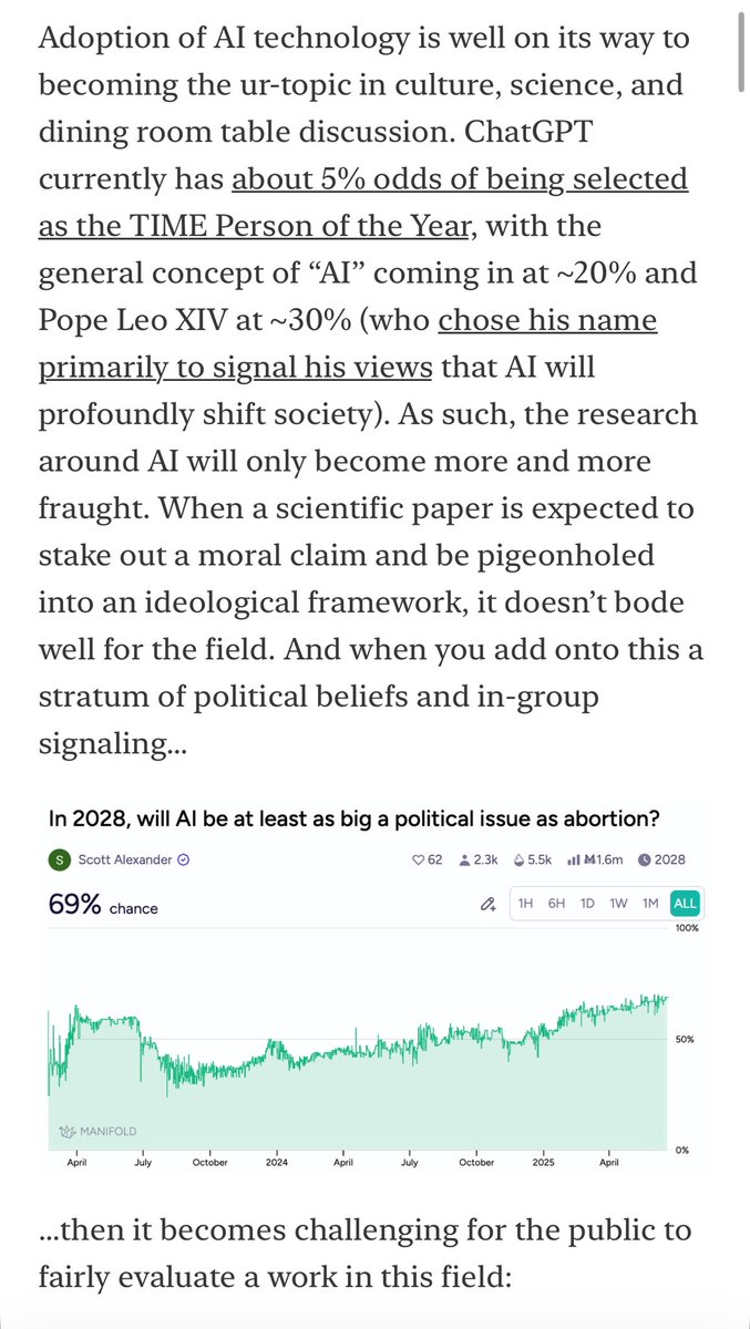BenShindel's tweet image. I wrote a whole blog post on the “Your Brain on ChatGPT” preprint.
Ultimately, it’s a thought-provoking piece of research, even though it has a number of interesting flaws that are pretty easy to poke fun at.
