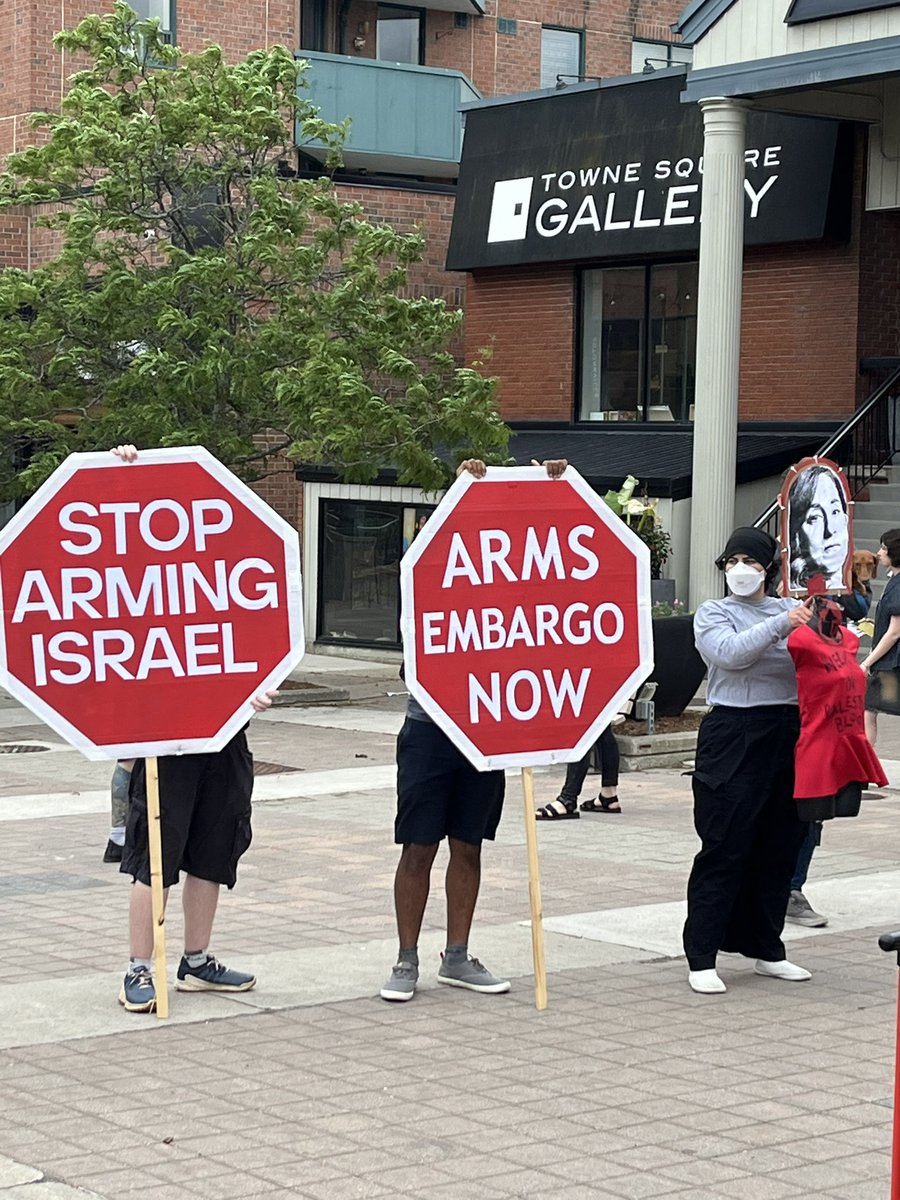 STOP ARMING ISRAEL- join us IN OAKVILLE NOW <a href="/AnitaAnandMP/">Anita Anand</a> <a href="/MarkJCarney/">Mark Carney</a>