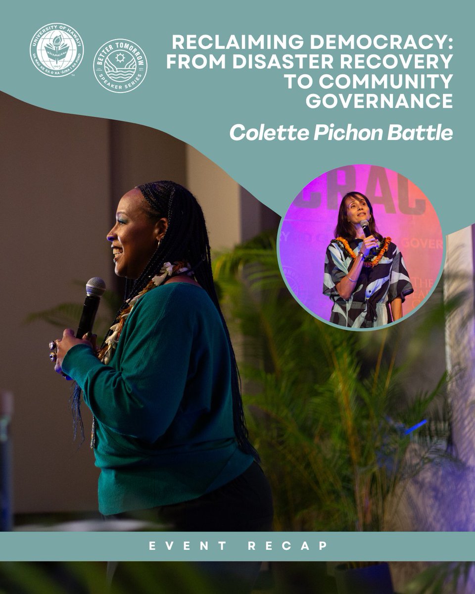 UH Better Tomorrow Speaker Series tweet media