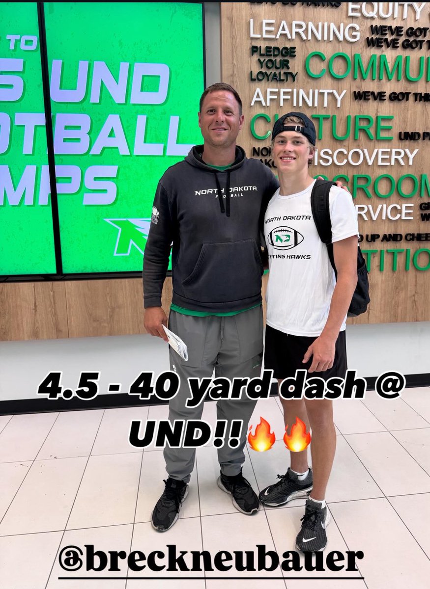 Neubshh (@neubshh) on Twitter photo <a href="/breck_neubauer/">Breck Neubauer</a> ran a 4.5 - 40 at UND’s camp today!!🔥<a href="/OJW_Scouting/">PrepRedzone Oliver</a> <a href="/PrepRedzoneMN/">Prep Redzone Minnesota</a> <a href="/NWahlScouting/">Nate Wahl</a> <a href="/HFTrackField/">HF Track & Field</a> <a href="/HolyFamilyFB/">Holy Family Fire Football</a> <a href="/breck_neubauer/">Breck Neubauer</a> ran a 4.5 - 40 at UND’s camp today!!🔥<a href="/OJW_Scouting/">PrepRedzone Oliver</a> <a href="/PrepRedzoneMN/">Prep Redzone Minnesota</a> <a href="/NWahlScouting/">Nate Wahl</a> <a href="/HFTrackField/">HF Track & Field</a> <a href="/HolyFamilyFB/">Holy Family Fire Football</a>