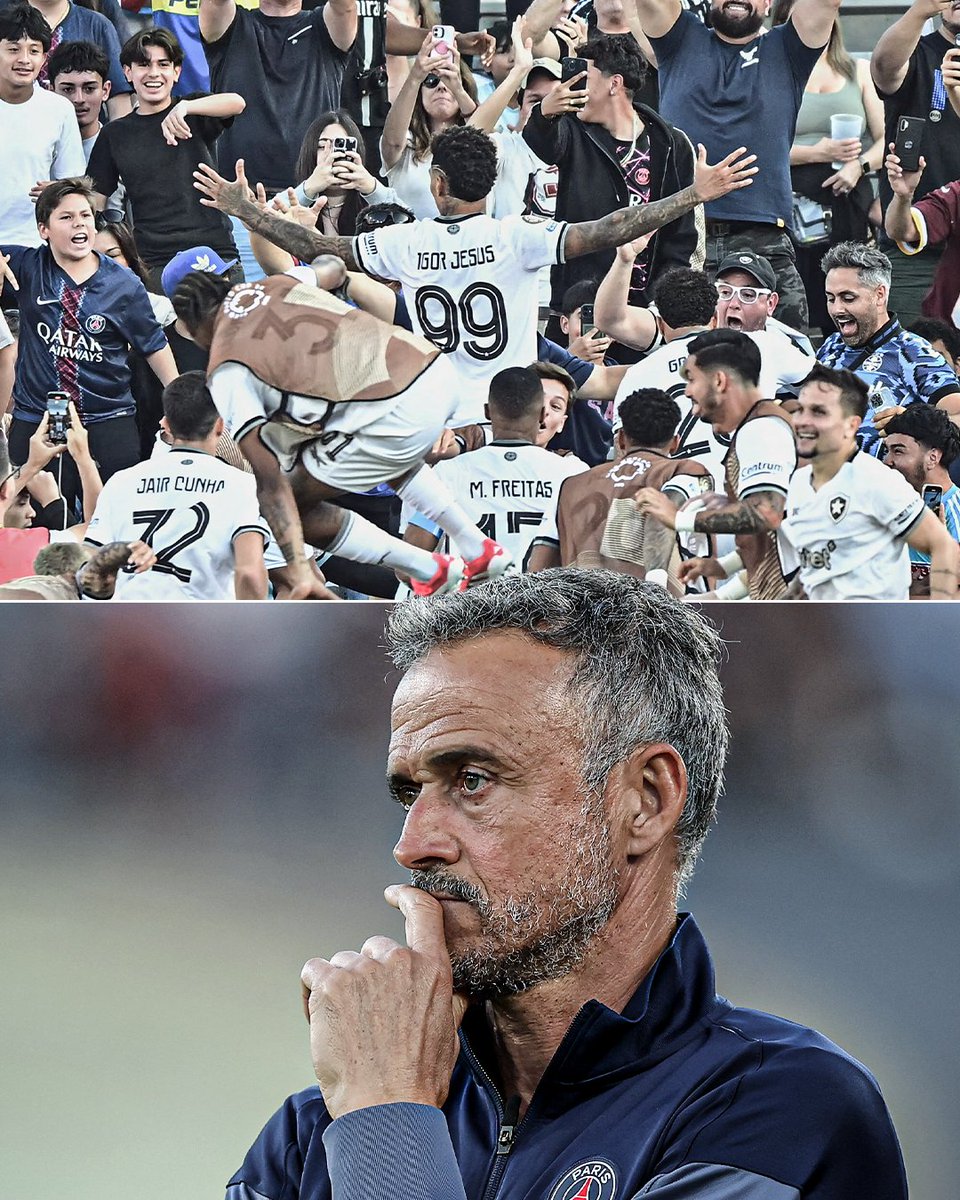 PSG, Chanpyon Ewòp la atè!
🇧🇷Botafogo bat li 1-0 💥✨️