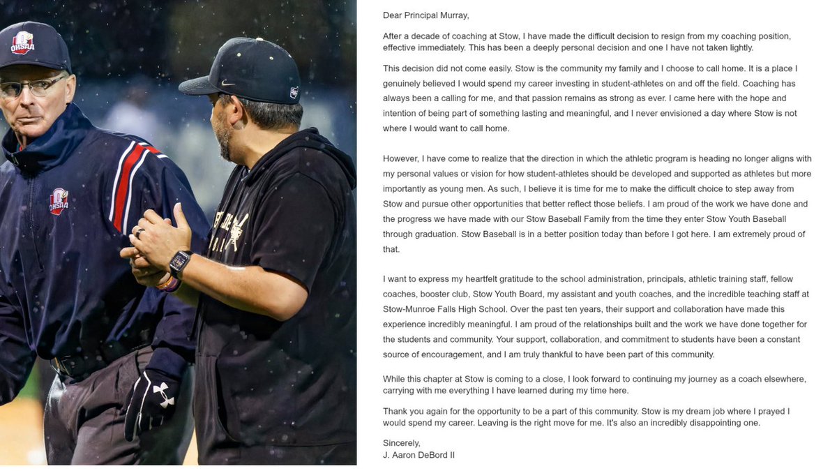 This past decade has been filled with unforgettable moments, lifelong memories, and a ton of fun. I’m grateful to the players, coaches, staff, alumni, fans and my family who made the journey so meaningful.

Thank you for the memories. I’m excited as I look toward what’s next.