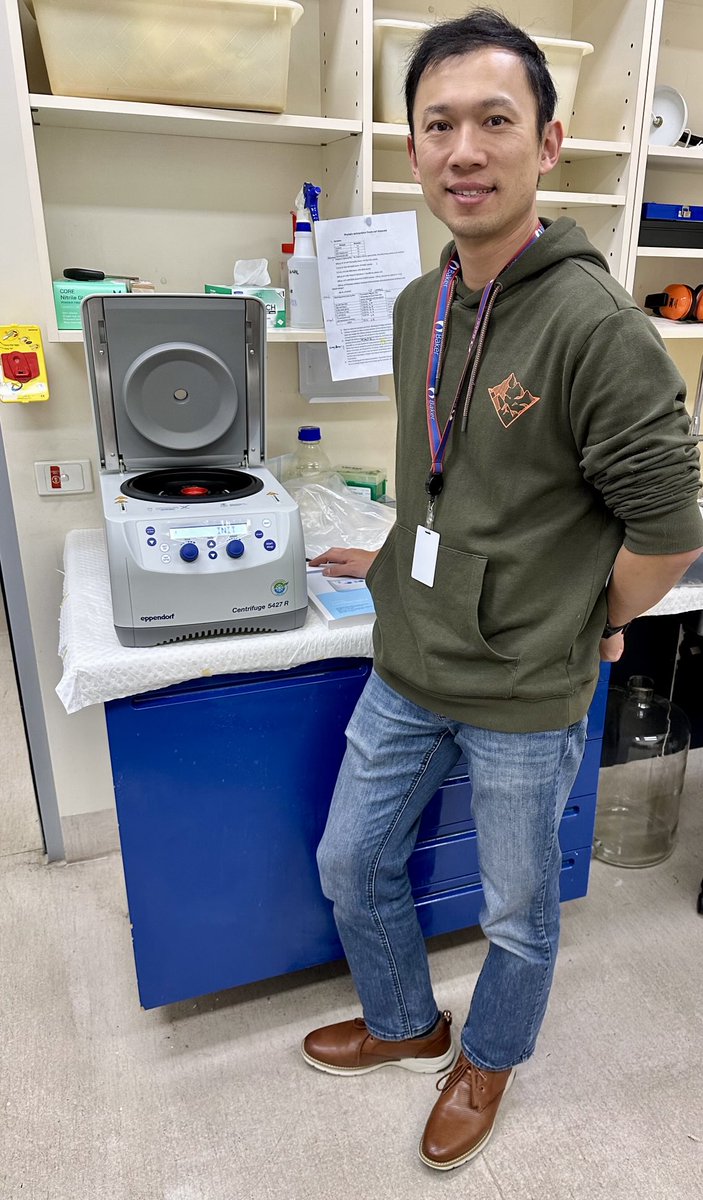 Prof_AJ_Jenkins's tweet image. Thanks you Baker Equipment Committee for the grant to purchase a new desktop centrifuge. 🙏Well done Michael + Jessie on the successful application. Thanks all donors. 🙏This will help us in many research projects for many years + in training new researchers.