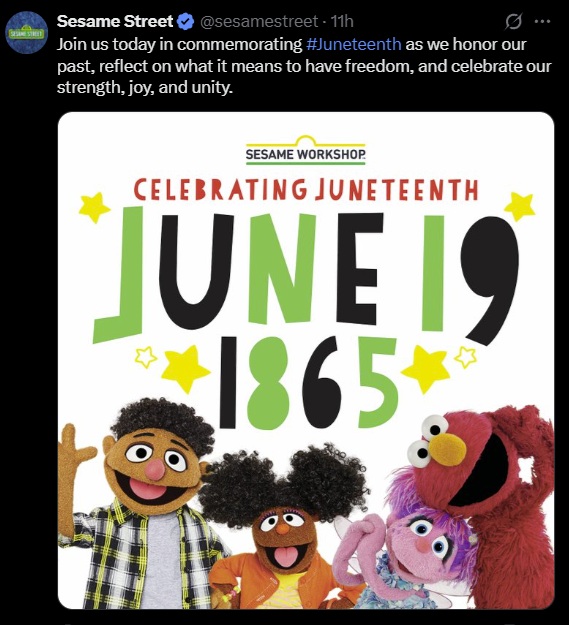 Breaking News: Sesame Street has been renamed Martin Luther King Blvd.