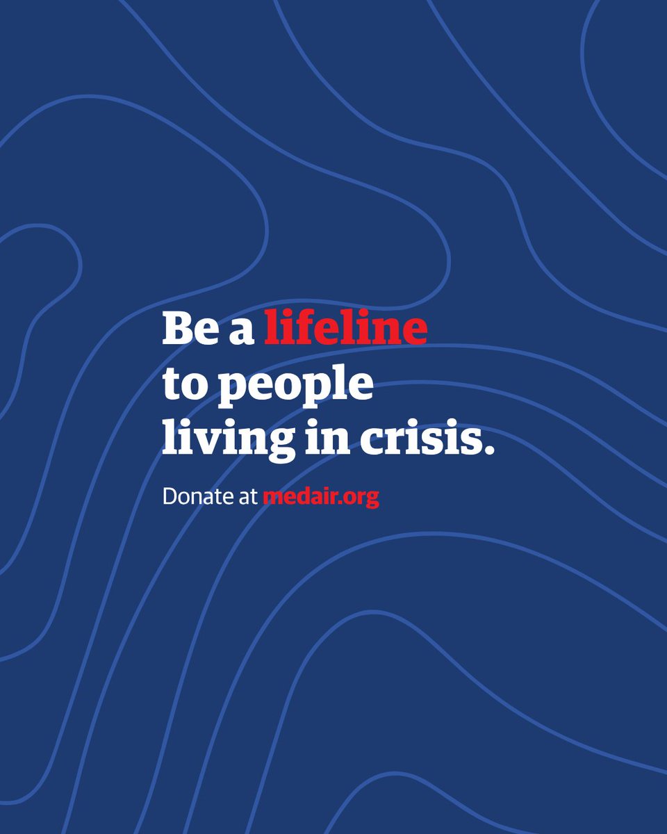 Each year on 20 June, the world celebrates #WorldRefugeeDay, the international day to honour people who have been forced to flee. 

Be a lifeline to people living in crisis. Donate at medair.org