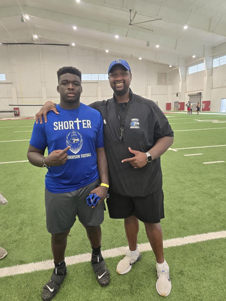 Kavain Bailey (@kavainbailey) on Twitter photo Had a phenomenal football camp today! <a href="/Shorter_FB/">Shorter Hawks Football</a> Grateful for the opportunity to learn, compete, and connect with some great coaches. 💪🏾 Excited to keep grinding and building! #NextLevel #GrindMode #StayReady
<a href="/coachmorrison58/">Zach Morrison</a> <a href="/KJOTISSR/">Keith Otis</a> <a href="/RenfrowJustin/">Justin Renfrow</a> <a href="/karlos_sr/">Karlos Williams Sr. (Coach Los)</a> <a href="/AthleticsTca/">TCA Conquerors Athletics</a> Had a phenomenal football camp today! <a href="/Shorter_FB/">Shorter Hawks Football</a> Grateful for the opportunity to learn, compete, and connect with some great coaches. 💪🏾 Excited to keep grinding and building! #NextLevel #GrindMode #StayReady
<a href="/coachmorrison58/">Zach Morrison</a> <a href="/KJOTISSR/">Keith Otis</a> <a href="/RenfrowJustin/">Justin Renfrow</a> <a href="/karlos_sr/">Karlos Williams Sr. (Coach Los)</a> <a href="/AthleticsTca/">TCA Conquerors Athletics</a>