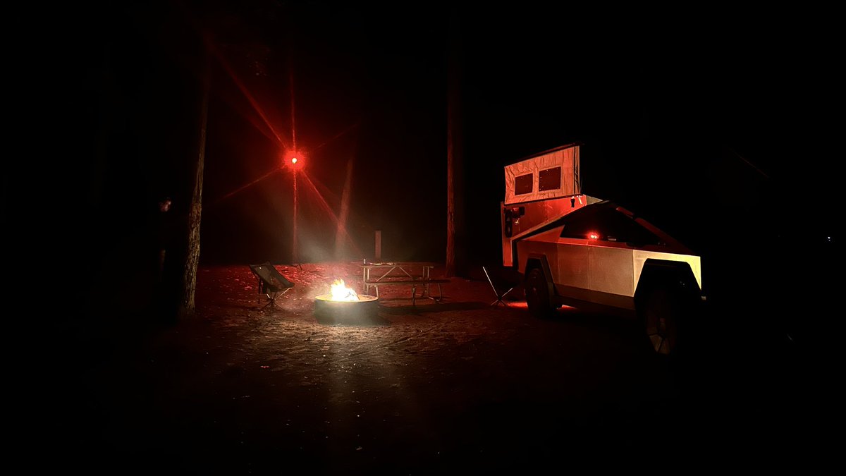 TesLatino (@teslatino) on Twitter photo If I could modify the @tesla Camp Mode screensaver, I would replace it with this photo in live mode that I just took.
Hanging by the fire with <a href="/Cybertruck0001/">CyberTruck - One</a> and <a href="/TSLATNA/">Nancy_I_O_S 🪐</a> If I could modify the @tesla Camp Mode screensaver, I would replace it with this photo in live mode that I just took.
Hanging by the fire with <a href="/Cybertruck0001/">CyberTruck - One</a> and <a href="/TSLATNA/">Nancy_I_O_S 🪐</a>