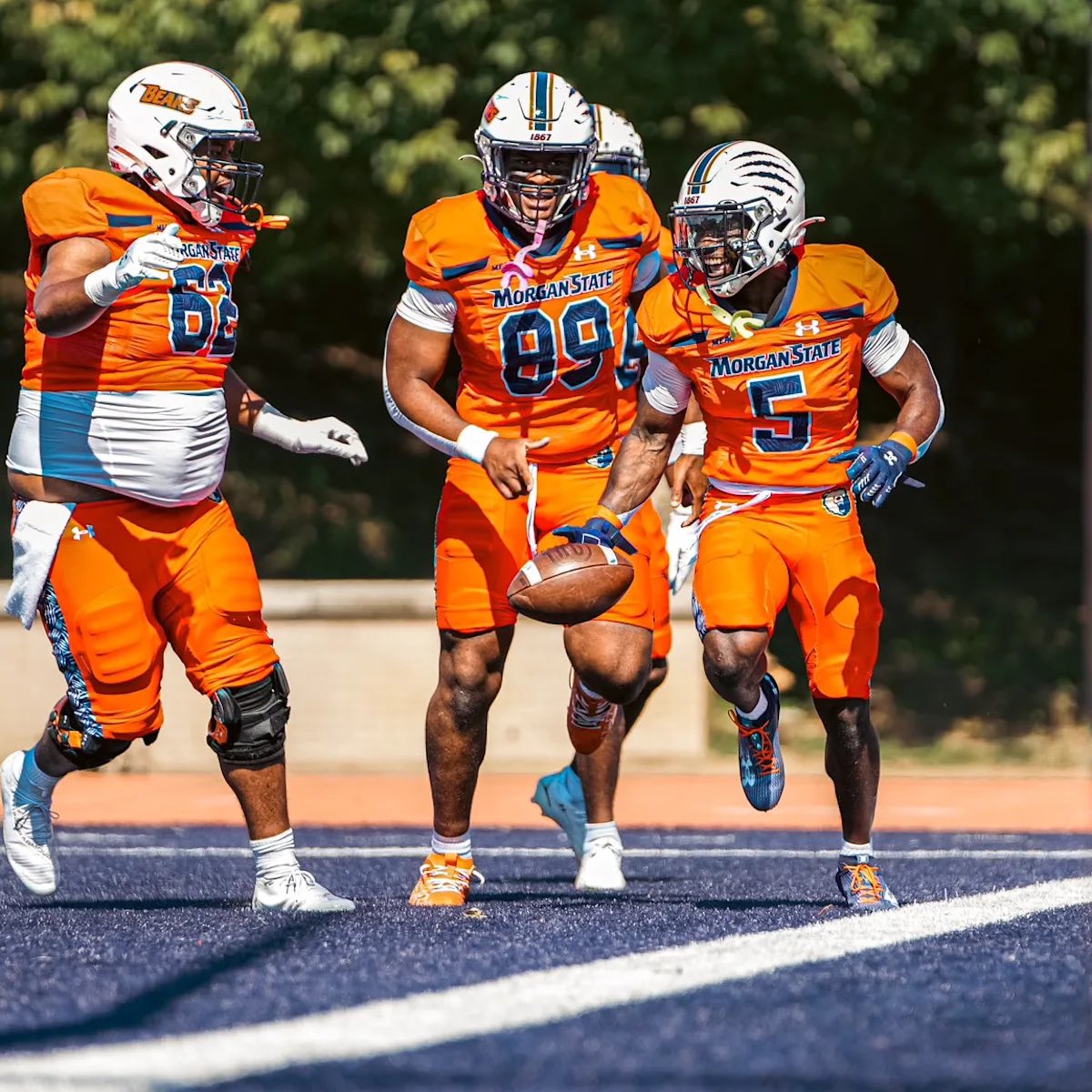 Leon harris (@leonharris689) on Twitter photo After a great conversation with coach <a href="/apollo_wright/">Apollo Wright</a> I am blessed to receive my first D1 offer from the university of Morgan State 🧡🤍🙌🏾.
<a href="/polk_way/">PolkWay</a> <a href="/oneway7on7/">Coach Ant Mack High School Football Coach</a> <a href="/H2_Recruiting/">Hasani (H2) | Football Recruiting</a> <a href="/DylanOliver23/">PolkwayDylan</a> After a great conversation with coach <a href="/apollo_wright/">Apollo Wright</a> I am blessed to receive my first D1 offer from the university of Morgan State 🧡🤍🙌🏾.
<a href="/polk_way/">PolkWay</a> <a href="/oneway7on7/">Coach Ant Mack High School Football Coach</a> <a href="/H2_Recruiting/">Hasani (H2) | Football Recruiting</a> <a href="/DylanOliver23/">PolkwayDylan</a>