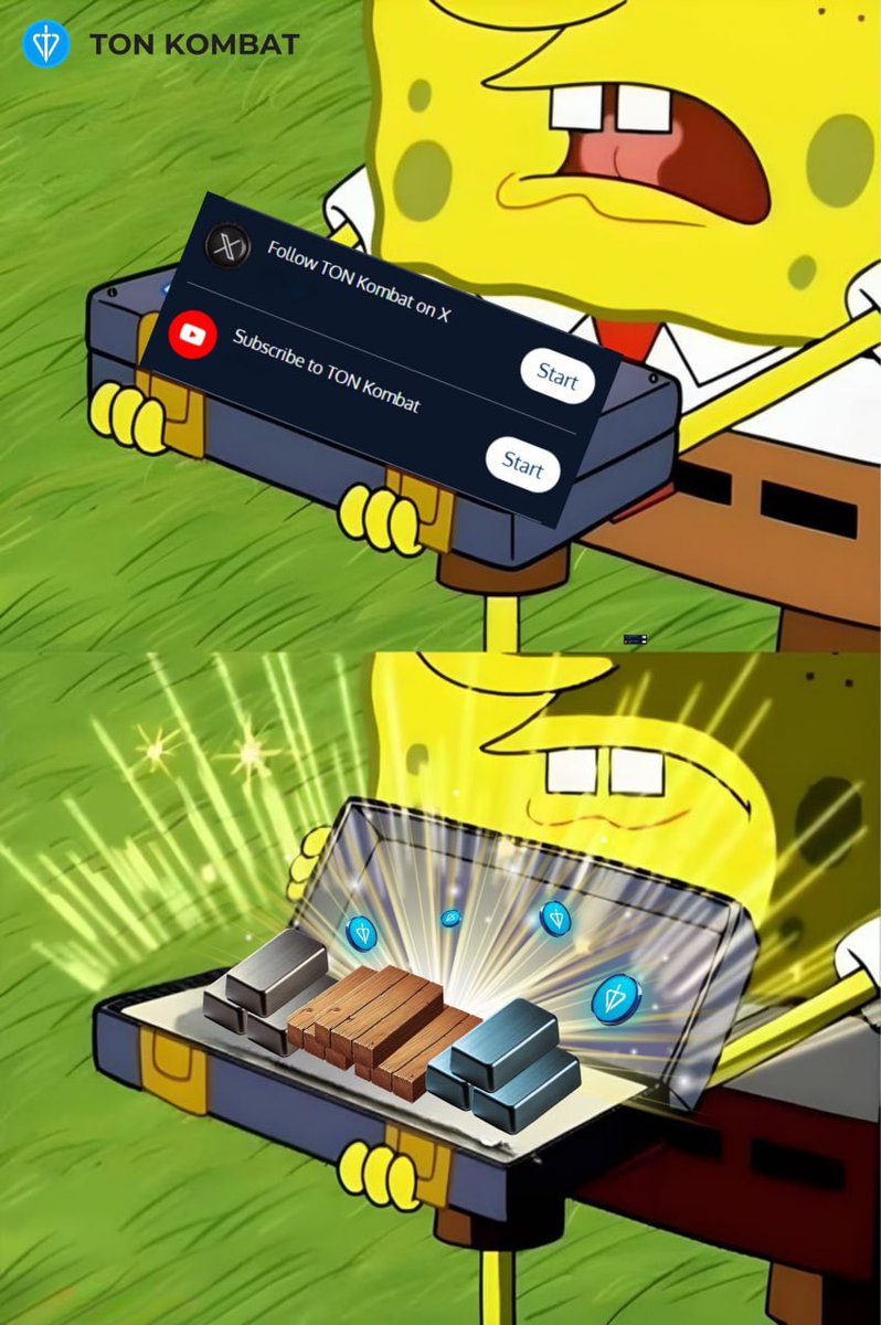 The tasks in Earn Section you’ve got? They’re now dropping more exclusive rewards along with TOK like 💎  Materials 💎 

🖨 Crush those tasks today not to miss those shiny rewards!

#TONKombat