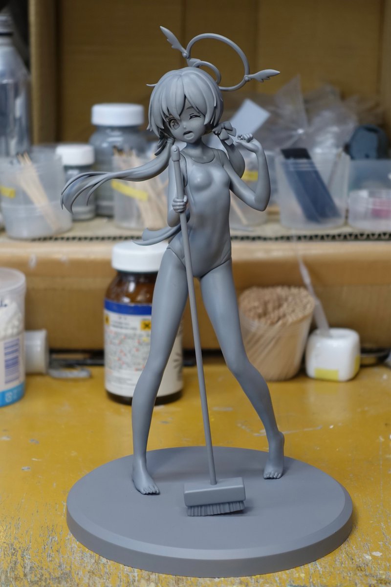 nishmu_'s tweet image. ヒフミ、ワンフェス許諾頂けました〜
販売に向けて残りの作業も頑張ります!🙆
#wf2025s #wf2025夏 #ブルアカ #bluearchive
#阿慈谷ヒフミ