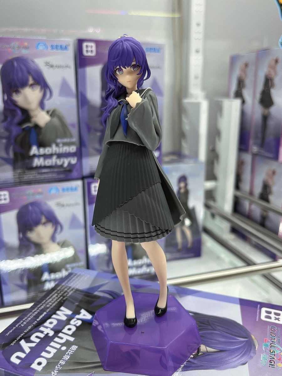 プロジェクトセカイ　カラフルステージ！　朝比奈まふゆ　フィギュア 8体セット プロジェクトセカイ カラフルステージ！ 朝比奈まふゆ フィギュア 8体