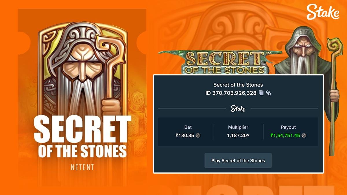 Power. Mystery. Payout. 🪄💸
The Secrets of the Stones have it all. 💫

Take your turn at secrets and see what you win. 
Play now and share your wins below. 👇
stake.com/casino/games/n…