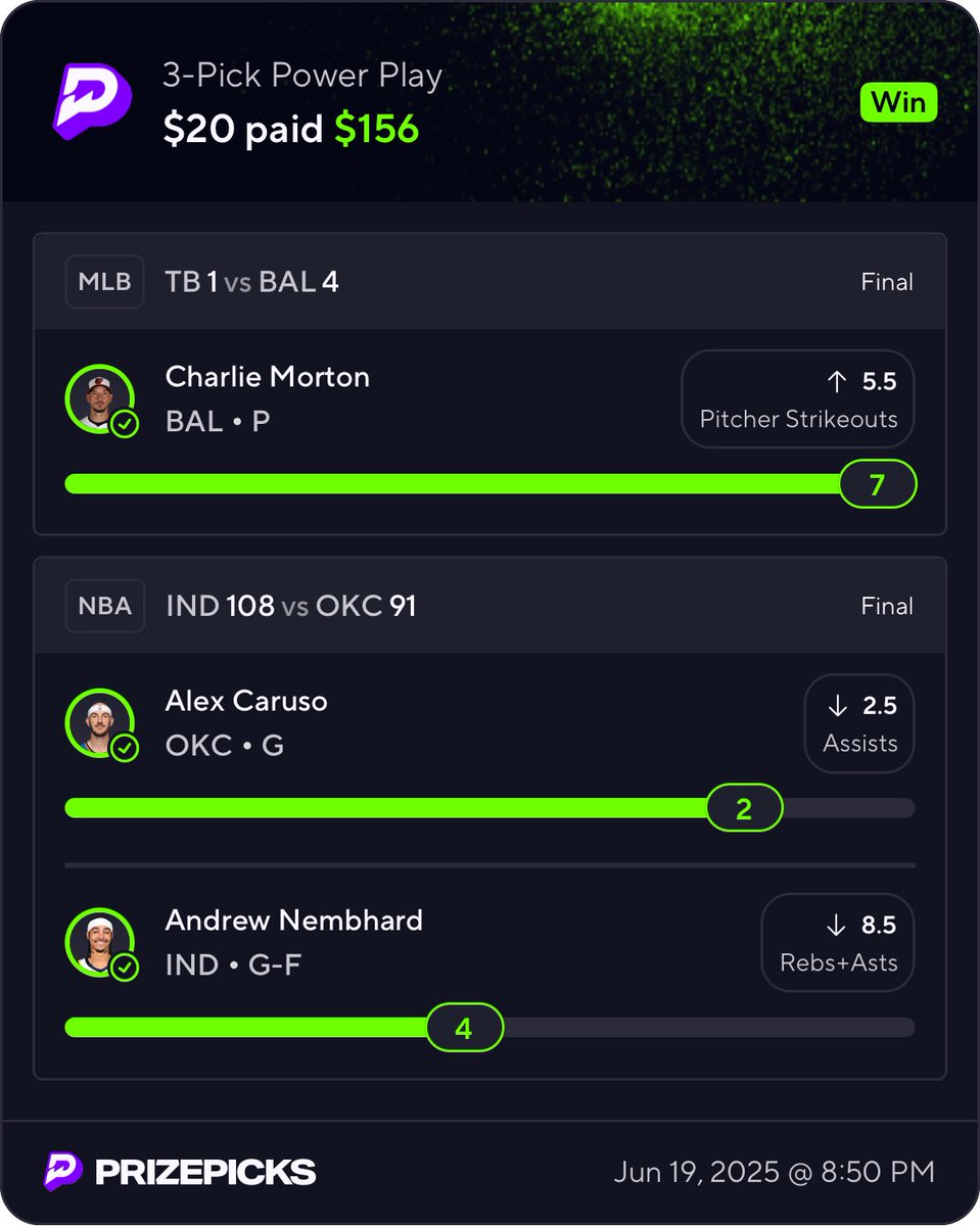 ParmDFS's tweet photo. BOOSTED BANGER 🚀💥

Cash this for 7.8x ✅

As promised, $25 to someone who LIKES and RETWEETS ❤️

Betting on the NBA Finals is TOO EASY 🤑 https://t.co/6qWl7qQqrC