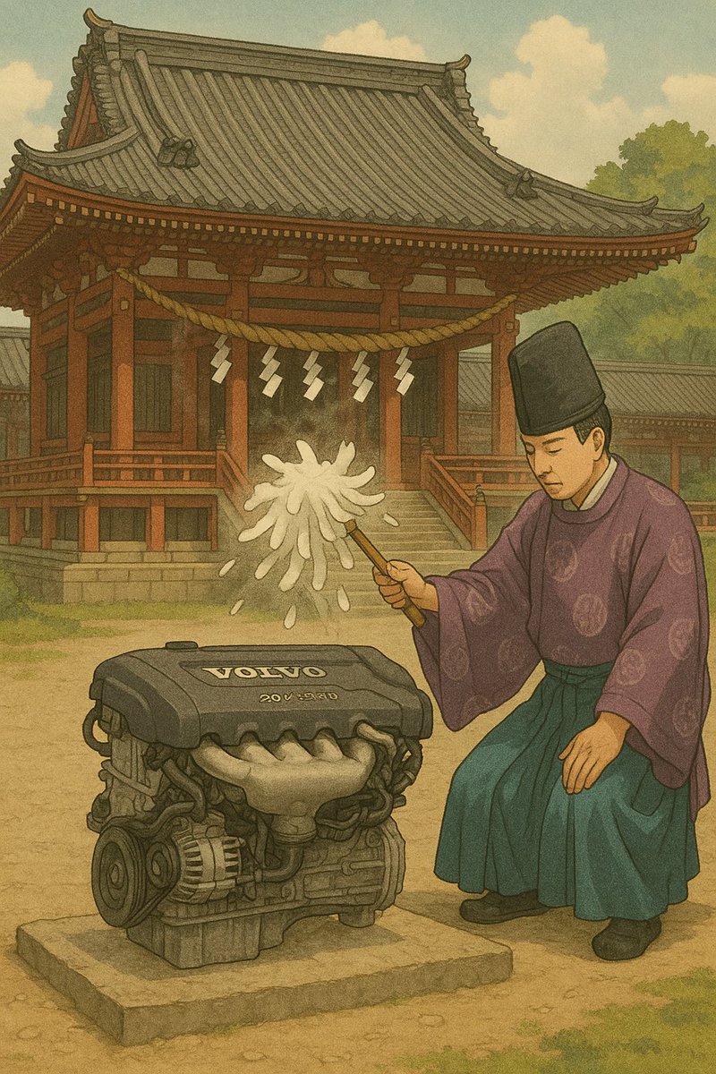 5気筒のご祈祷