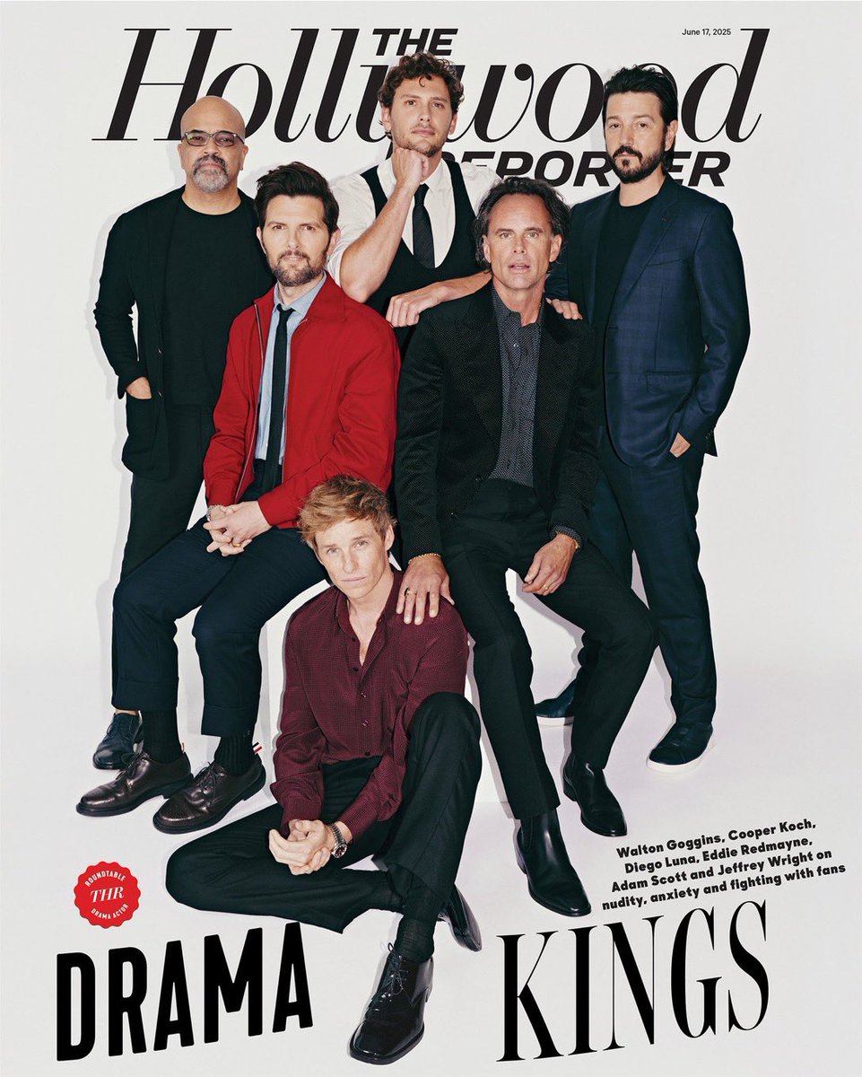 They’re labeled “Drama Kings,” but there’s a lot of humor in this <a href="/THR/">The Hollywood Reporter</a> round table discussion of leading actors in TV dramas being tipped for #Emmy nominations. #EddieRedmayne’s #FYC is <a href="/DayOfJackalFilm/">DayOfTheJackal</a> series. hollywoodreporter.com/tv/tv-features…