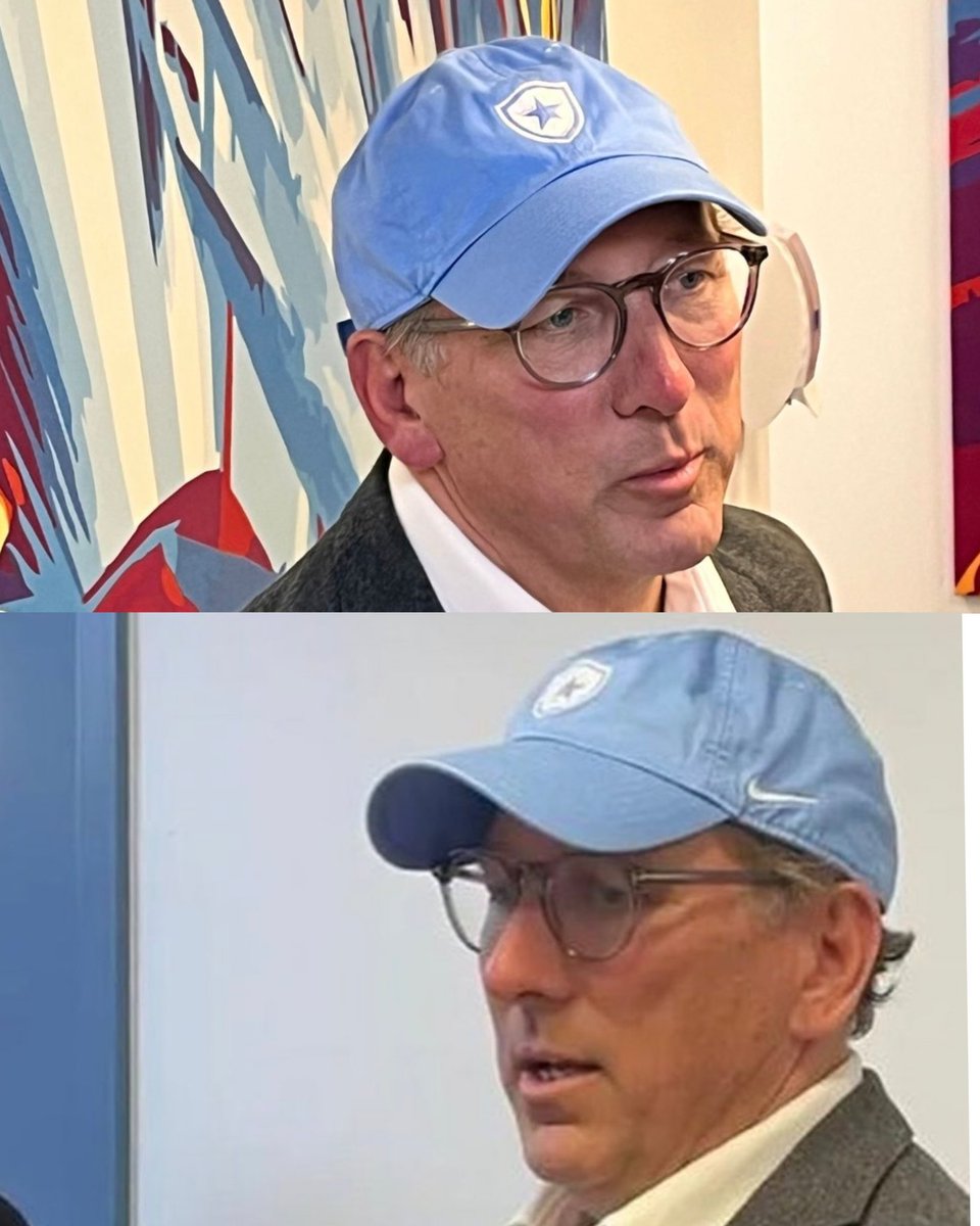 Porque o dono da SAF Botafogo usa um boné do clube, azul e nike? 😳