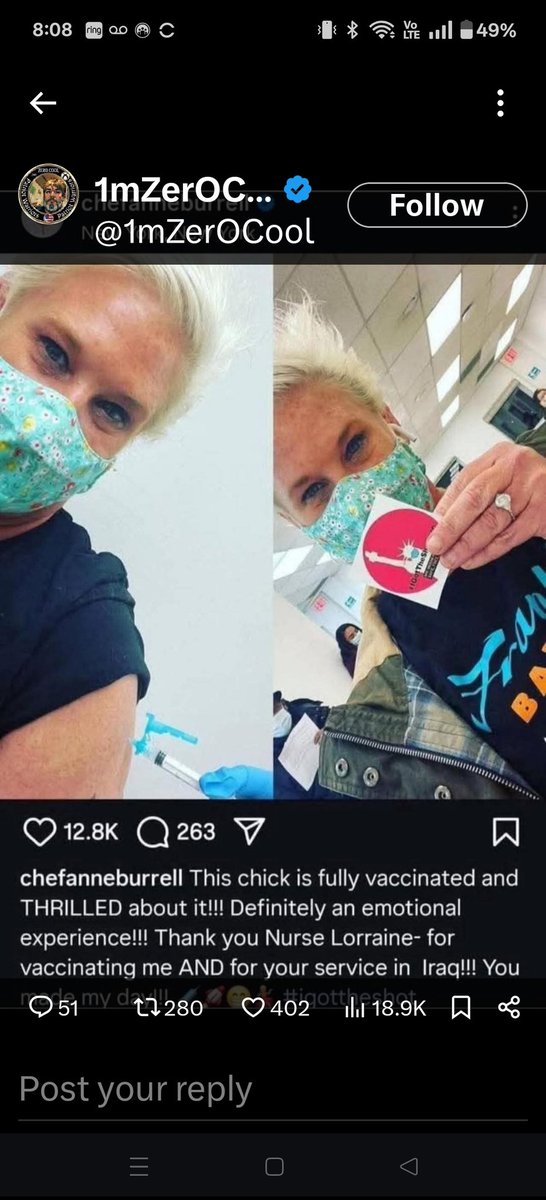 NeustedterJanet's tweet image. And just like that. #diedsuddenly I am so sad. RIP #anneburrell #novaccines #CrimesAgainstHumanity