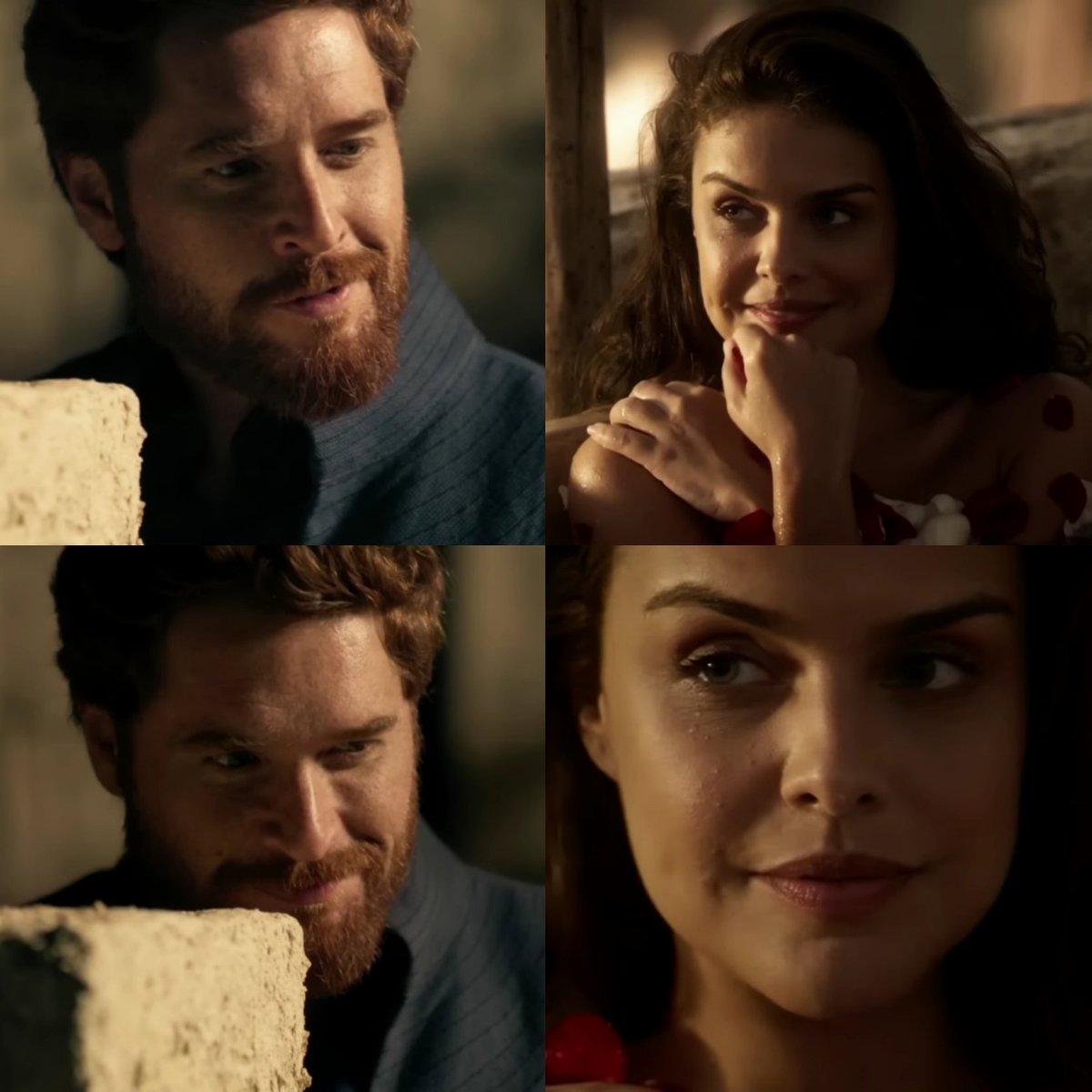 novelagenesisfc's tweet photo. Hoje faz 2 anos da cena do rei Davi olhando para onde não devia, e no lugar onde não devia estar. #ReisOPecado. https://t.co/O0PP8r5BiB